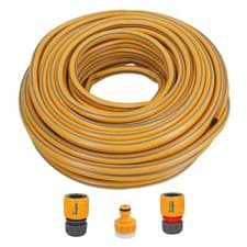 Image of Hozelock Starter Garden Hose Pipe 12.5mm 15m, 20m or 50m PVC Watering Yard