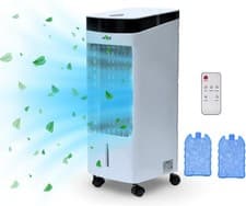 Image of AC Portable Evaporative Air Cooler 4L 3-in-1 Cooling Humidifier Remote 80W