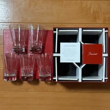 Image of Baccarat Crystal Tumbler Glass Set of 5 ETNA VEGA ROSA BIBA BELUGA Classic Japan
