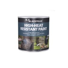 Image of BLACKFRIARS HIGH HEAT RESISTANT PAINT MATT BLACK 250ML