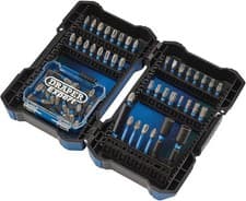 Image of Draper Impact Screwdriver Bit Set + Storage Case PZ PH Torx Slot Hex Bits 04932