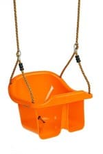Image of Baby Bucket Swing Seat for Toddlers – Safe Outdoor Swing with Adjustable Ropes