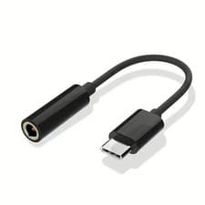 Image of USB TYPE C TO 3.5mm AUX AUDIO HEADPHONE EARPHONE ADAPTER JACK