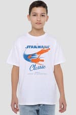 Image of Star Wars Classic Kids T-Shirt White