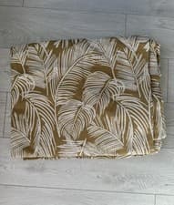 Image of Tropical Print Polyester Viscose Blend Curtains, Approx Length 177cm Width 220cm