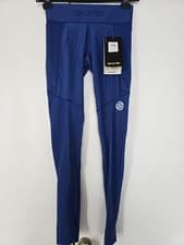 Image of Skins Series 3 Women's Long Tights Size S Blue Stretch