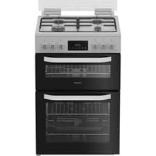 Image of Hotpoint HDG6GDCW Gas Cooker 60cm Free Standing White New