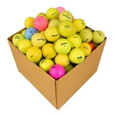 Image of 100 Golf Balls Mixed Brands Grade A Recycled Practice Lake Balls Value Pack