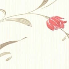 Image of NEW LUXURY BN SIENNA FLORAL RIPPLE TEXTURED METALLIC VINYL 10M WALLPAPER ROLL