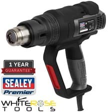 Image of Sealey Hot Air Gun 2000W 3-Speed 50-600°C Variable Heat Premier