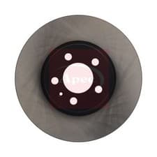 Image of APEC DSK3402 Brake Disc Front Vented Braking System Fits Audi Seat Skoda VW