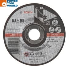 Image of Bosch 3-in-1 Cut Grind Finish Grinding Disc 125mm 2608602389