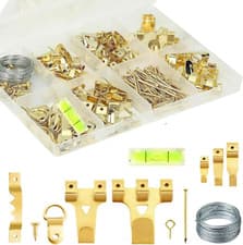 Image of 372Pcs Picture Hanging Kit, Heavy Duty Picture Hooks for Frames, Picture Hanger