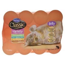 Image of Butcher's Classic Mixed Variety Fish and Meat in Jelly, 12 x 400g
