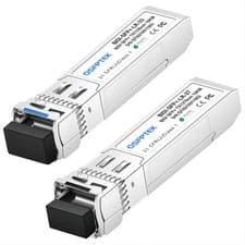 Image of QSFPTEK 10G SFP Bidi Transceivers LC Single Mode Module for Cisco SFP 10G BXD I