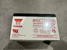 Image of Yuasa 12v 7Ah Rechargeable Lead Acid Batteries