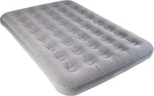 Image of Vango Double Flocked Inflatable Airbed - Nocturne Grey Camping Air Bed