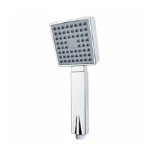 Image of ECOSPA Universal Square Shower Head Handset - Chrome, Single Function, Fits All