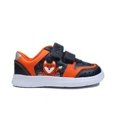 Image of Clarks Ath Dot Toddler | Navy Leather | Infant Fox Cub Riptape Shoes