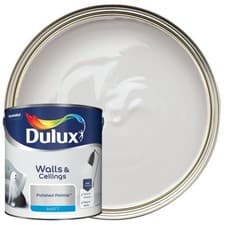 Image of Dulux Matt Emulsion Polished Pebble Neutral Interior Wall Ceiling Paint 2.5L Pro