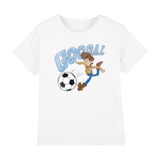 Image of Disney Toy Story Woody Goal Kids T-Shirt 3-13 Years, White