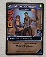Image of Clank! Mummy Hunters - Promo Card for The Mummy's Curse Renegade Board Game
