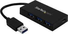 Image of Star Tech .com 4 Port USB 3.0 Hub - USB Type-A Hub with 1x USB-C & 3x USB-A