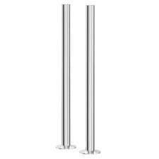 Image of Wholesale Domestic Dias Chrome 300mm Radiator Pipe Sleeve Kit