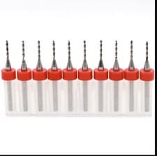 Image of Φ 0.1mm ~ 3.175mm Carbide Micro Drill Bits CNC PCB Dremel Portable 1/8" Shank