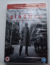 Image of BIRDMAN ~ DVD ~ michael keaton, edward norton, andrea riseborough ~ NEW