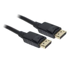 Image of 0.5M 50CM Displayport to Display Port Cable Lead Full Size DP Short - SENT TODAY