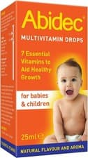 Image of Abidec Kid Baby Multivitamin Drops Natural flavour and aroma, 25 ml Pack 6