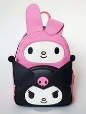 Image of 🚦Loungefly Hello Kitty My Melody & Kuromi Mini Backpack -New!