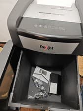 Image of Rexel Momentum Extra XP422+ Jam Free Cross Cut Paper Shredder read description