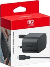 Image of Orignal Nintendo Switch Fast Charger Power Supply Adapter AC Type C cable UK