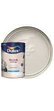 Image of Dulux Matt Emulsion Paint Egyptian Cotton 5L Interior Wall Finish UK Decor Home