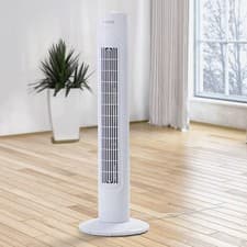 Image of Fan Oscillating Tower Fan 32" - White