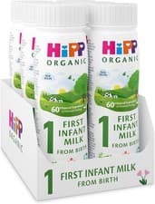 Image of HiPP Organic 1 First Milk Ready To Feed 200ml (pack of 6)