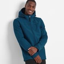 Image of TOG24 FEIZOR MENS SOFTSHELL HOODY - MARINE BLUE £85 XXL 