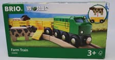 Image of BRIO- World Farm Engine Train Toy for Kids- 3 Years and Up NEW Boxed #E1