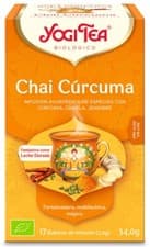 Image of Yogi Tea Turmeric Chai Infusion 17pcs - Organic, Turmeric, Chai Spice, Caffei...
