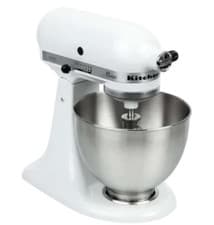 Image of KitchenAid K45 Classic Tilt-Head Stand Multifunction Mixer 4.3L White