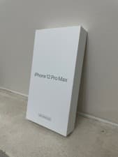 Image of Genuine Apple iPhone 12 Pro MAX CPO UK White 128 GB Empty Box With/Without Cable
