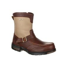 Image of GEORGIA ATHENS WATERPROOF 8" SIDE-ZIP MOC TOE MEN'S BOOTS GB00245  8-14 M/W NEW