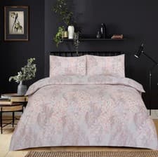 Image of 4 Piece Complete Bedding Set Duvet Cover Set With Fitted Bed Sheet & Pillowcases