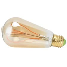 Image of Vintage Light Bulb E27 4W High Light Transmittance Flexible Spiral Filament GB