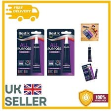 Image of High Viscosity All Purpose Clear Adhesive, 40ml Total - Extra Strong & Versatile