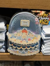 Image of Loungefly Disney Cinderella Cake Iridescent Mini Backpack