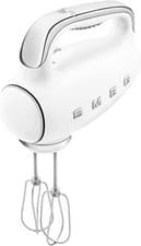 Image of Smeg HMF01WHUK Retro Style Mixer, Turbo Function with LED Display White