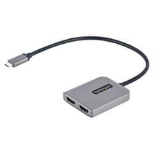 Image of StarTech.com USB-C to Dual HDMI MST HUB - Dual HDMI 4K 60Hz - USB Type C Multi M